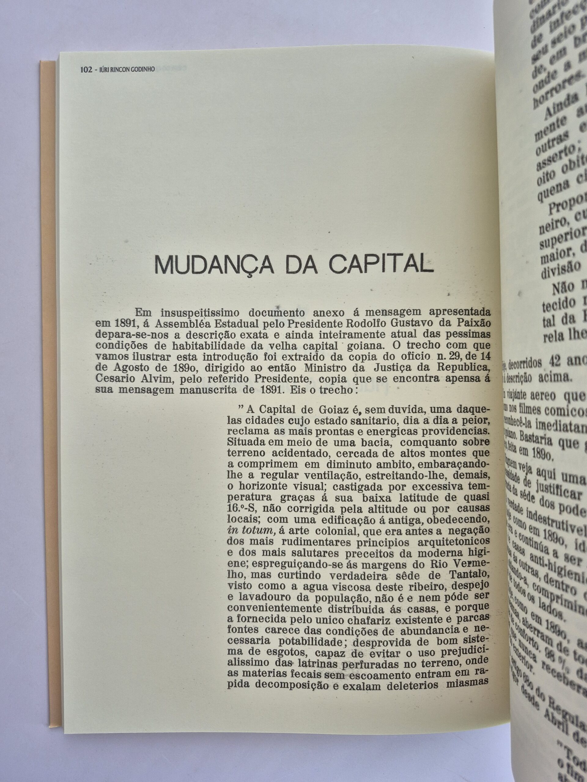 Livro O Estudo Que Construiu Goiânia - Iúri Rincon Godinho - Imagem 3