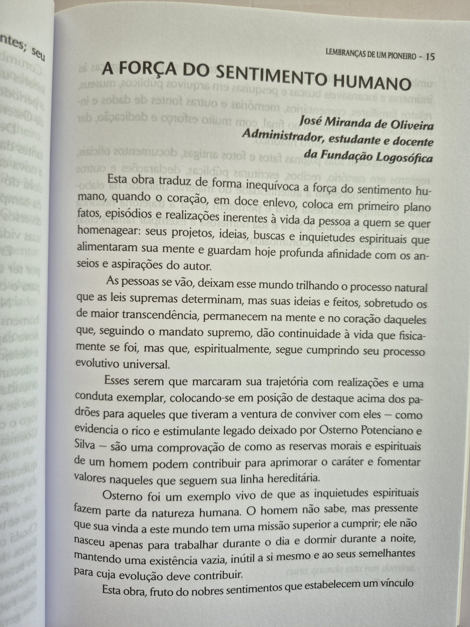 Livro Lembranças De Um Pioneiro Osterno Potenciano e Silva Corumbaíba, Nova Aurora, Goiandira e Goiânia/Campinas - Geraldo Silva Queiroz - Imagem 4