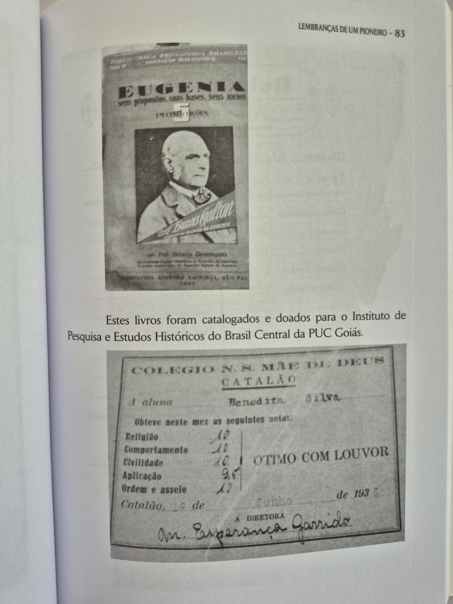 Livro Lembranças De Um Pioneiro Osterno Potenciano e Silva Corumbaíba, Nova Aurora, Goiandira e Goiânia/Campinas - Geraldo Silva Queiroz - Imagem 3
