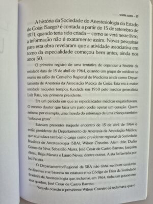 Alternative view of Livro Sempre Alerta História Da Sociedade de Anestesiologia Do Estado De Goiás (1957-2018) - Iúri Rincon Godinho