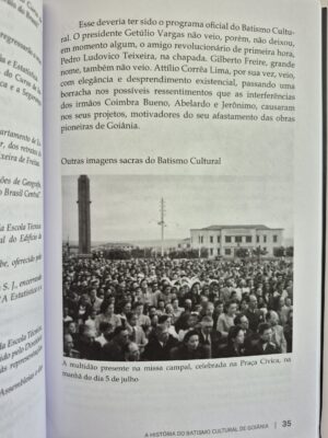 Alternative view of Livro A História Do Batismo Cultural De Goiânia - Ubirajara Galli
