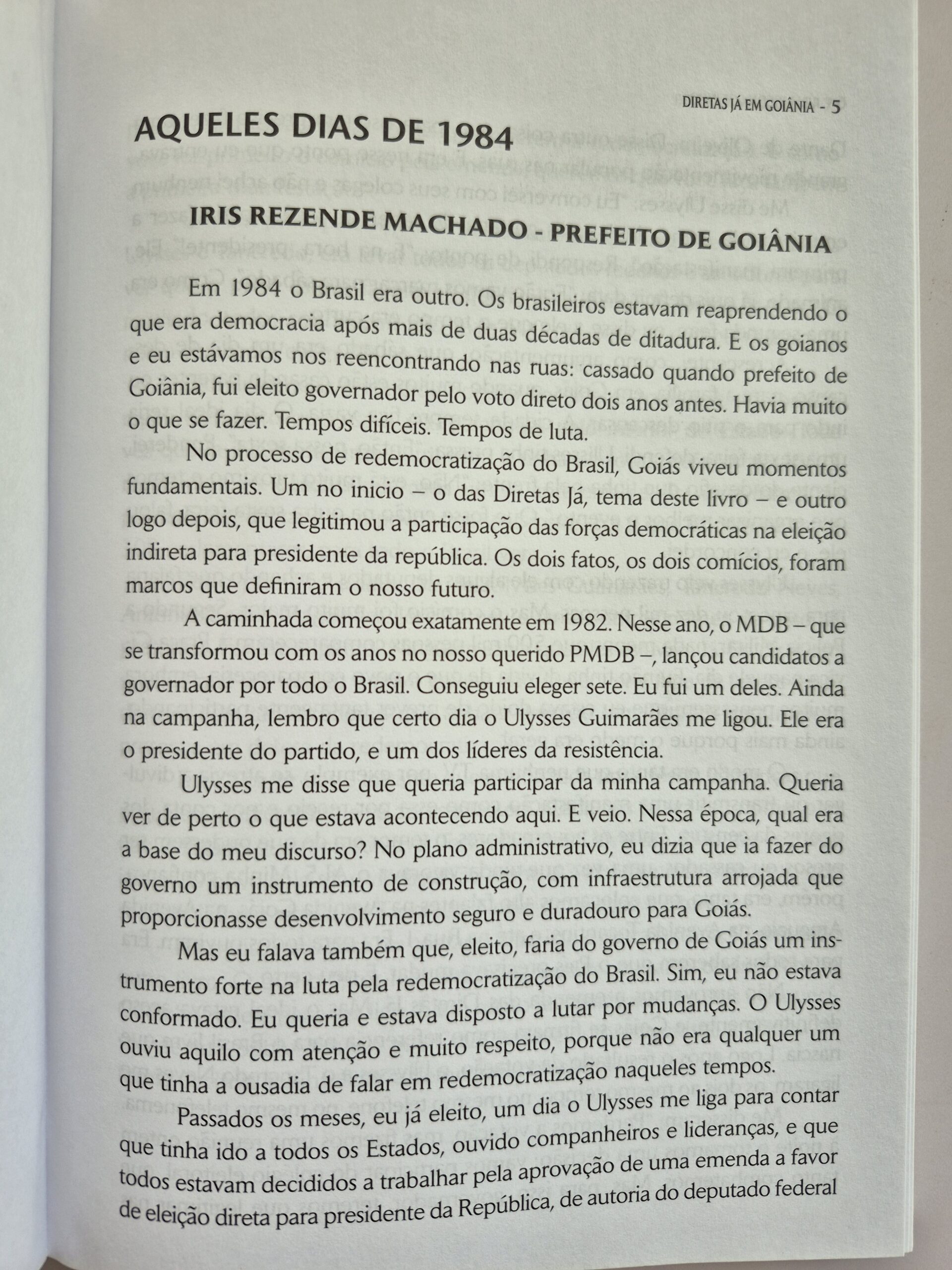 Livro Diretas Já Em Goiânia - Iúri Rincon Godinho - Imagem 3