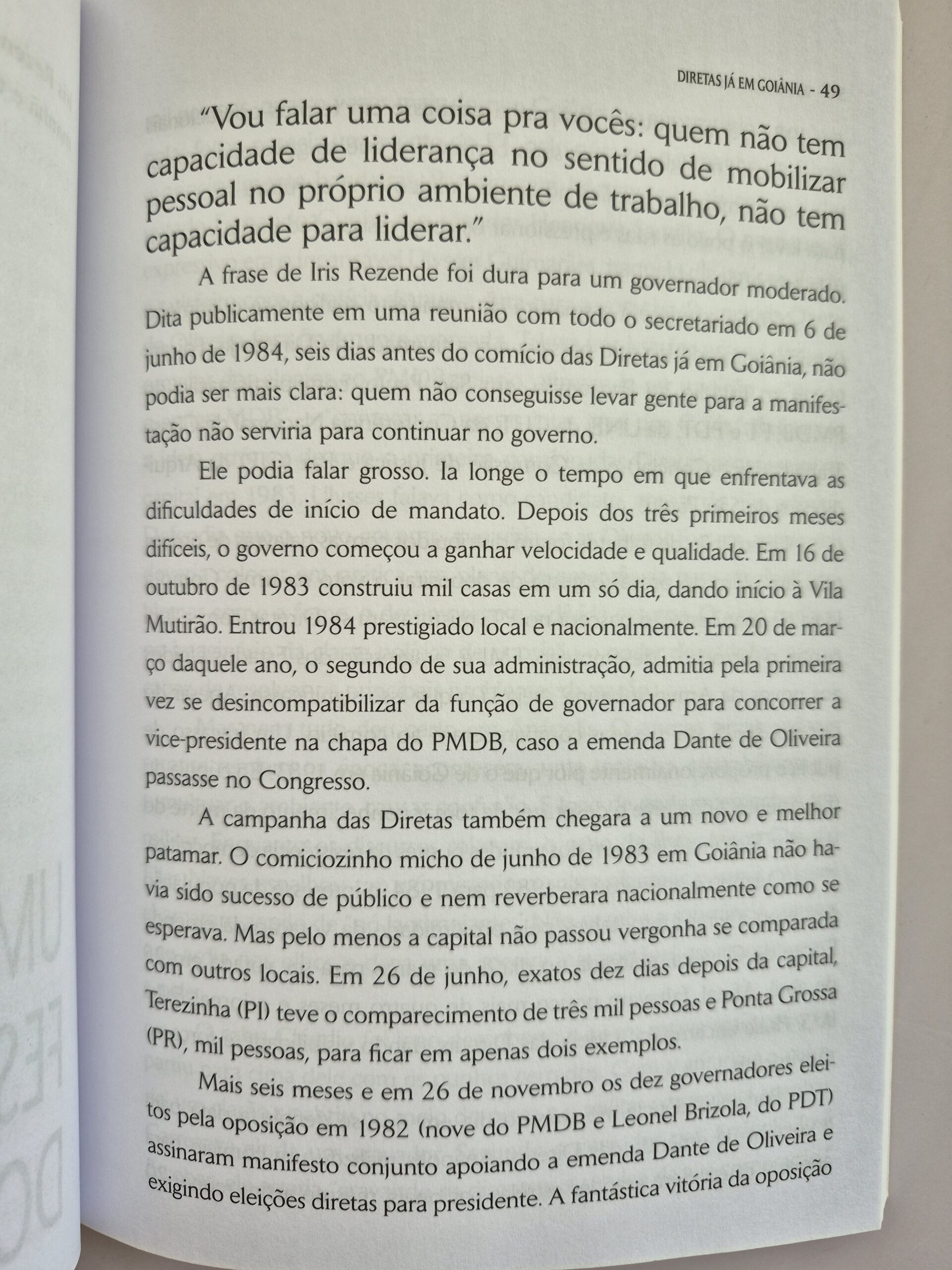 Livro Diretas Já Em Goiânia - Iúri Rincon Godinho - Imagem 5