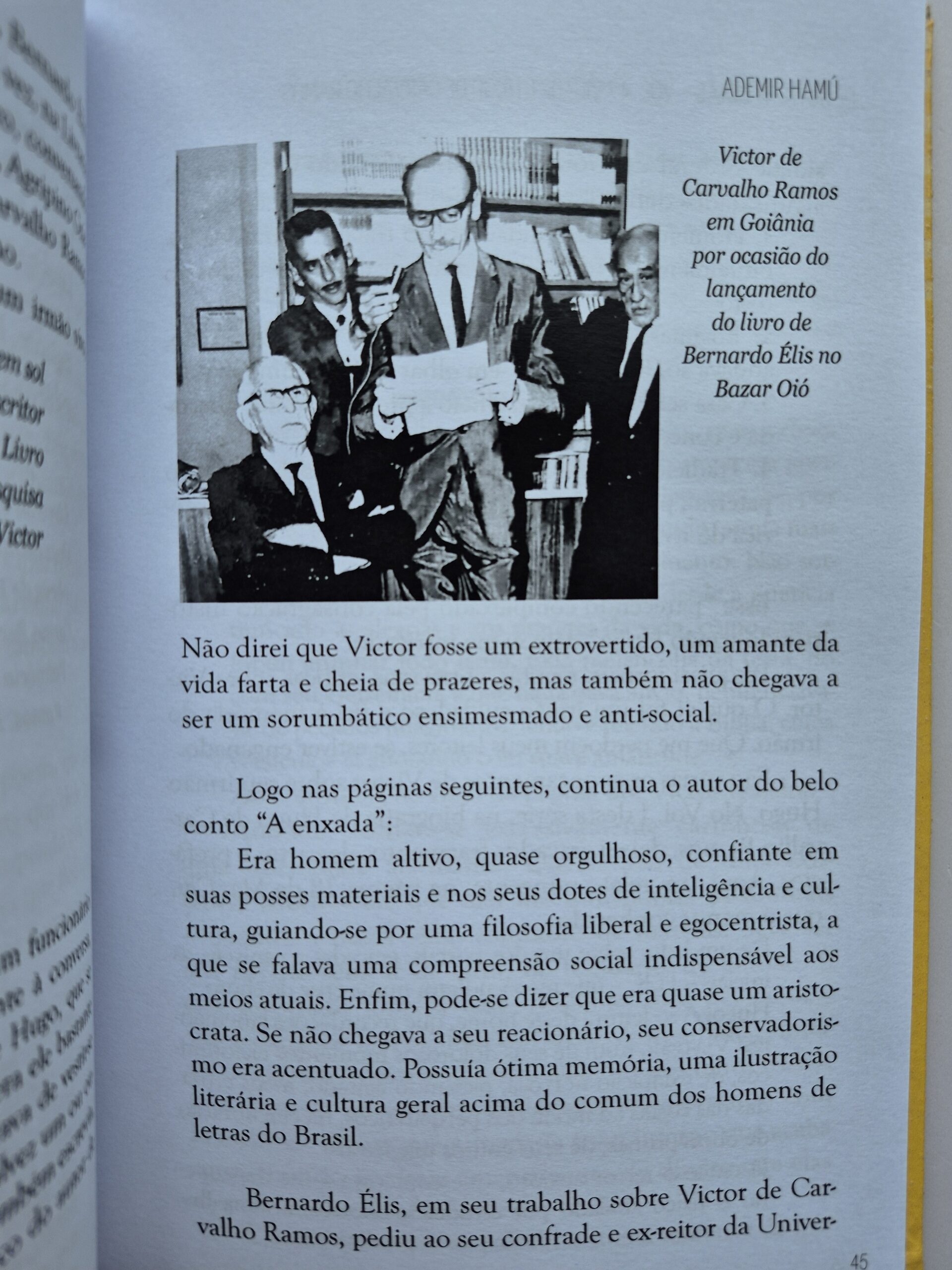 Livro De Goyaz A Goiás Vol.4 Victor E Hugo de Carvalho Ramos - Ademir Hamú - Imagem 2