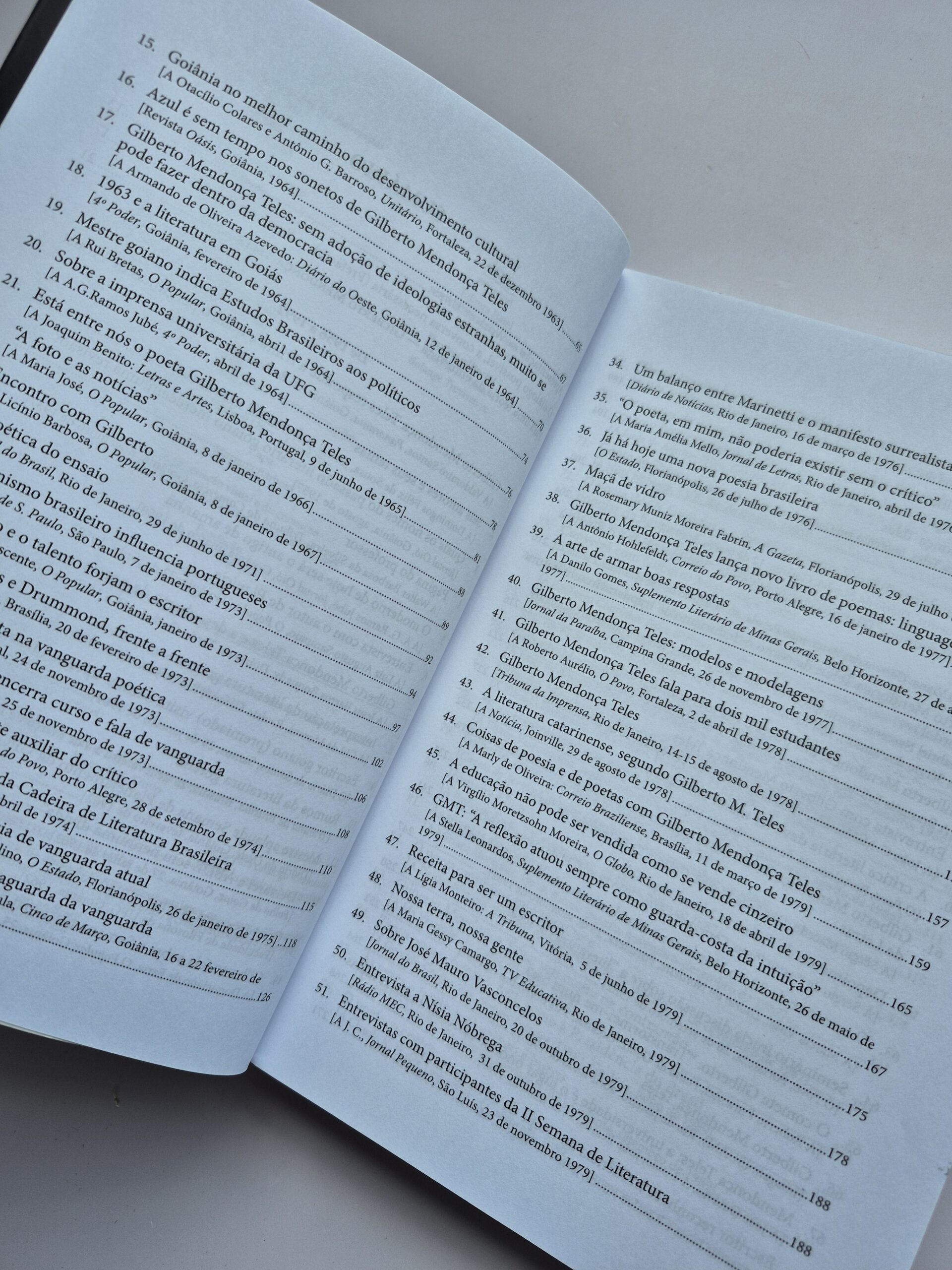 Livro Memórias Entrevistas O Livro Das 111 Entrevistas Vol.1 - Gilberto Mendonça Teles - Imagem 3