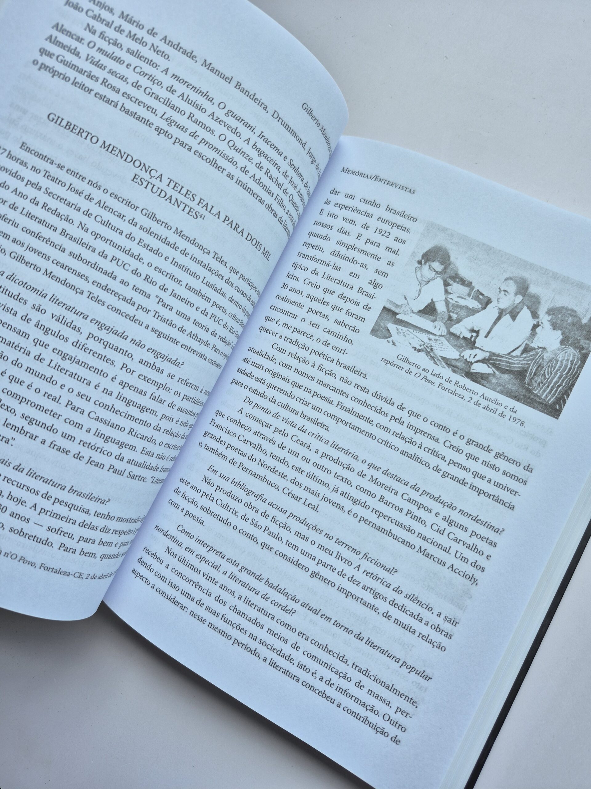 Livro Memórias Entrevistas O Livro Das 111 Entrevistas Vol.1 - Gilberto Mendonça Teles - Imagem 8