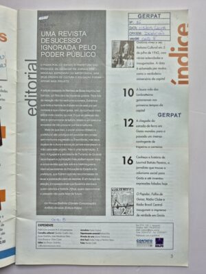 Alternative view of Revista História Em Goiás 5 De Julho A Verdadeira Data Do Aniversário de Goiânia 2006