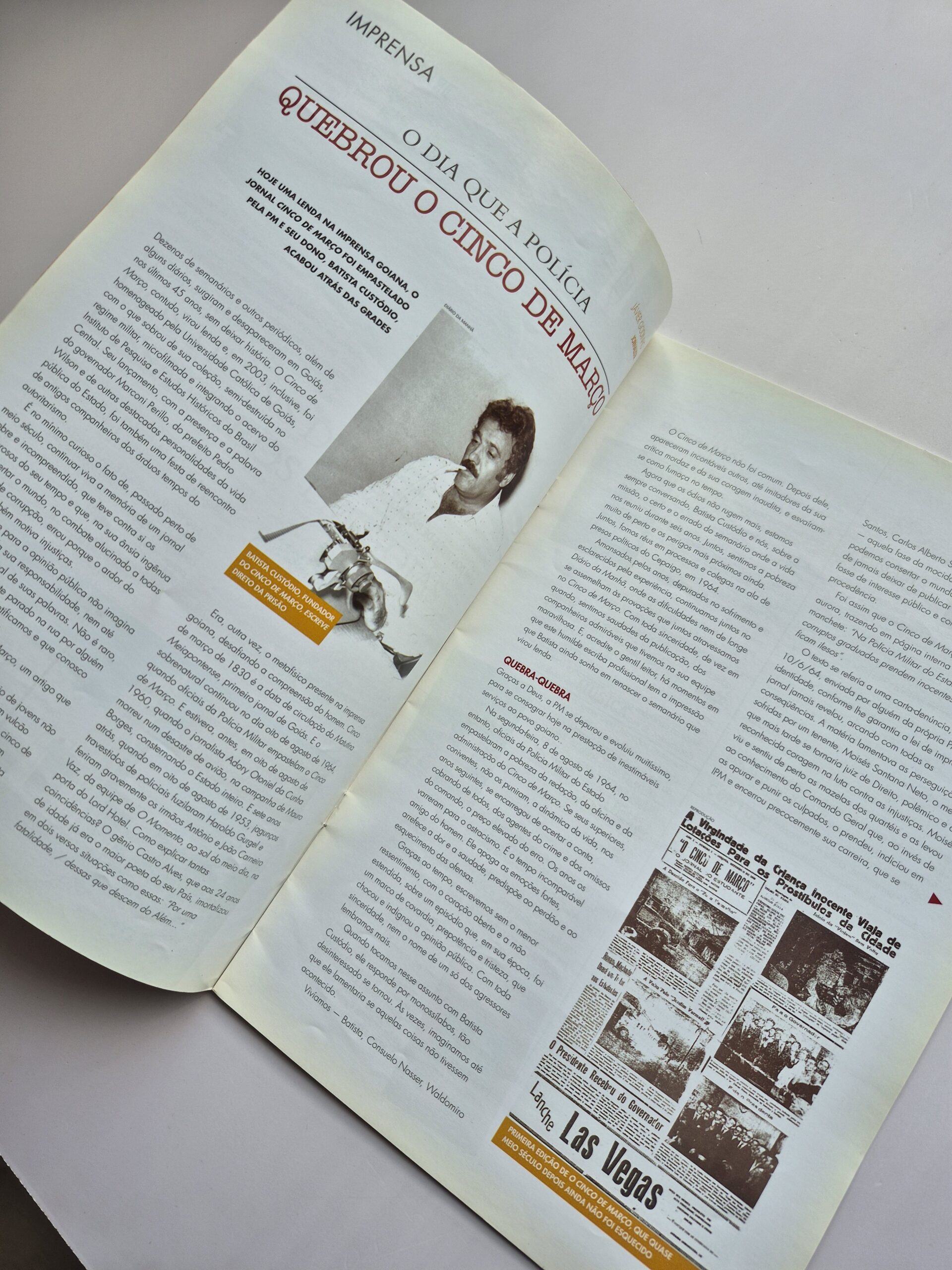 Revista História Em Goiás Quando O Gado Valia Seu Peso Em Ouro 2005 - Imagem 3