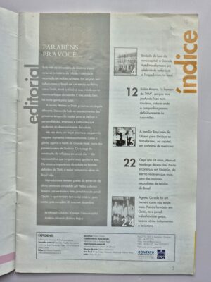 Alternative view of Revista História Em Goiás Goiânia 72 Anos Pioneiros 2005