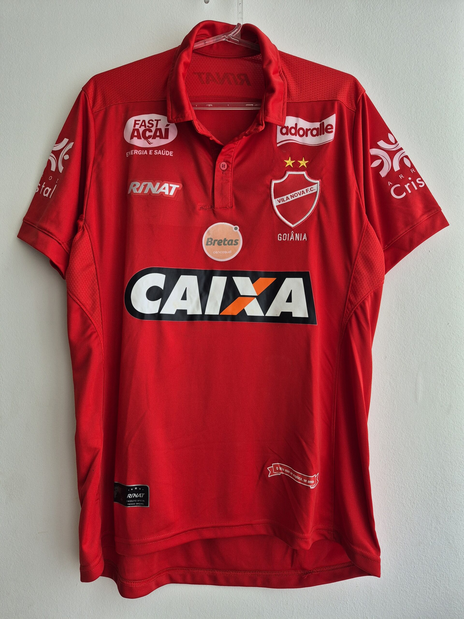 Vila Nova M 2017 Rinat Nº21 Usada Em Jogo Home Original
