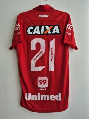 Alternative view of Vila Nova M 2017 Rinat Nº21 Usada Em Jogo Home Original