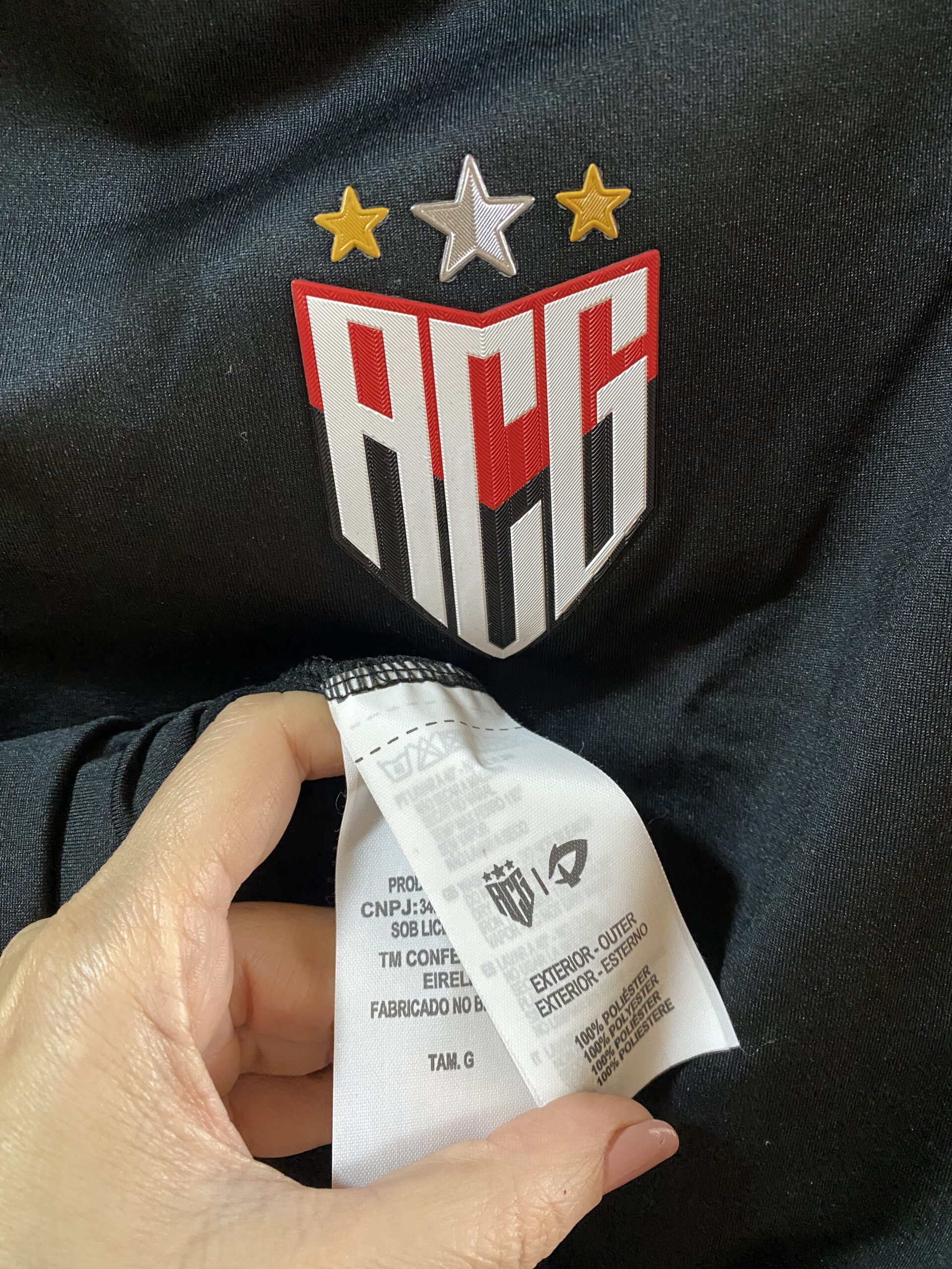 Atlético Goianiense Blusão 2024 Usado Concentração Original - Imagem 4