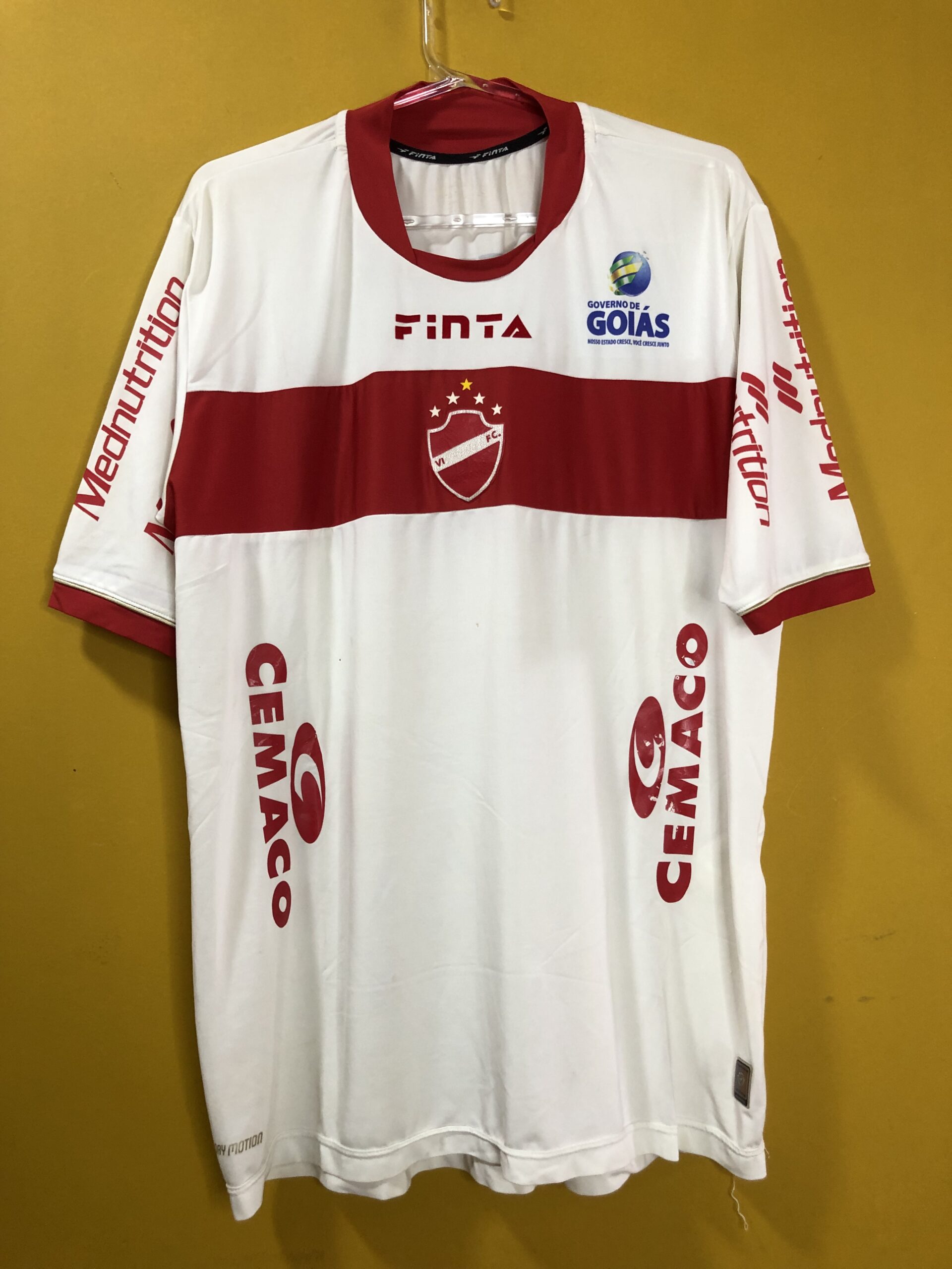 Vila Nova Finta 2012 Nº 13 G Usada Em Jogo Original