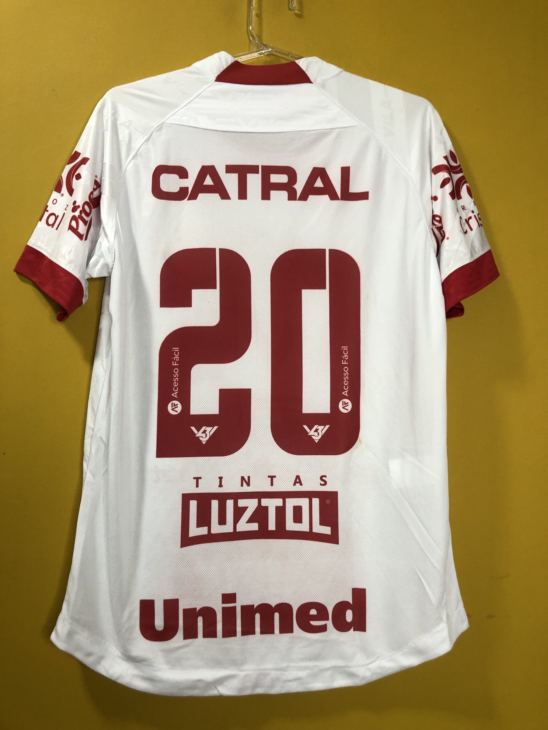 Vila Nova V43 2020 Nº 20 M Usada Em Jogo Original - Imagem 5