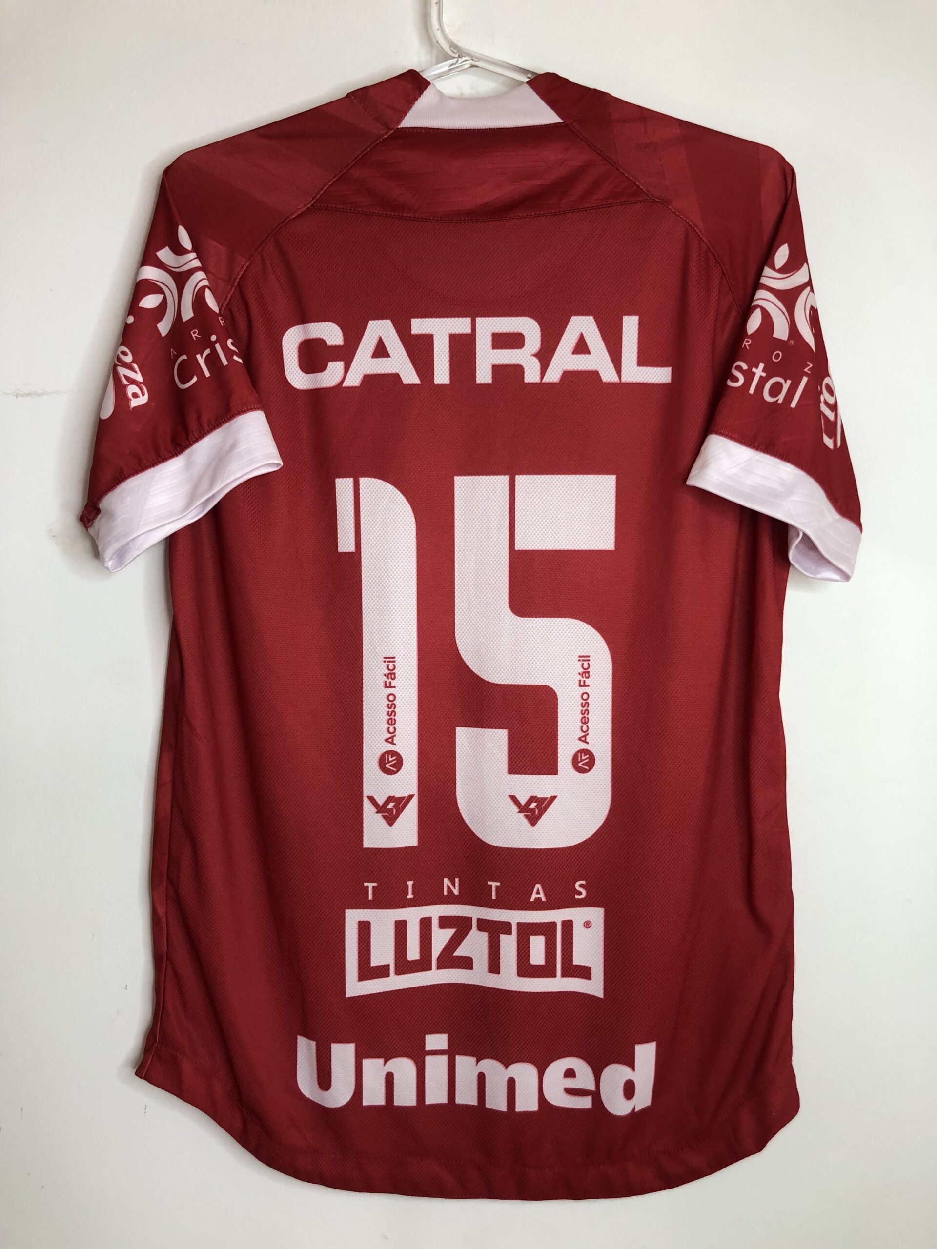 Vila Nova 2020 M Nº15 V43 Usada Em Jogo Original - Imagem 2
