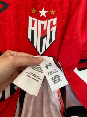 Alternative view of Atlético Goianiense HOME Dragão 2024 M Nº16 Usada em Jogo Original