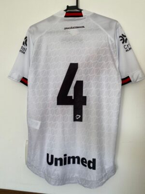 Alternative view of Atlético Goianiense Away Dragão 2024 M Nº4 Usada em Jogo Original