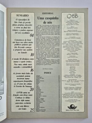 Alternative view of Revista Oásis 1984 Nº 69 - As Especulações Confirmam: Íris Senador