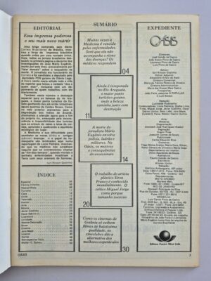 Alternative view of Revista Oásis 1985 Nº 76 - Vida e Morte de Mário Eugênio