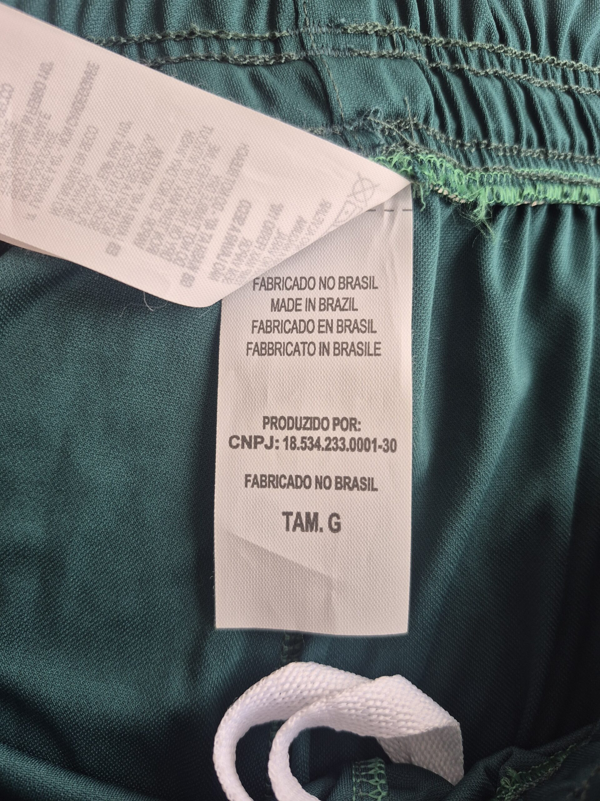 Goiás Short 2024 Green Modelo Jogador Original - Imagem 3