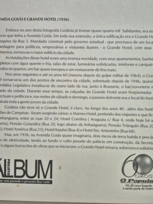 Alternative view of Projeto Álbum - Av. Goiás e Grande Hotel 1936