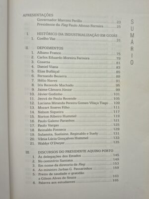 Alternative view of Livro Aquino Porto e a Industrialização em Goiás - Coelho Vaz ⓛ