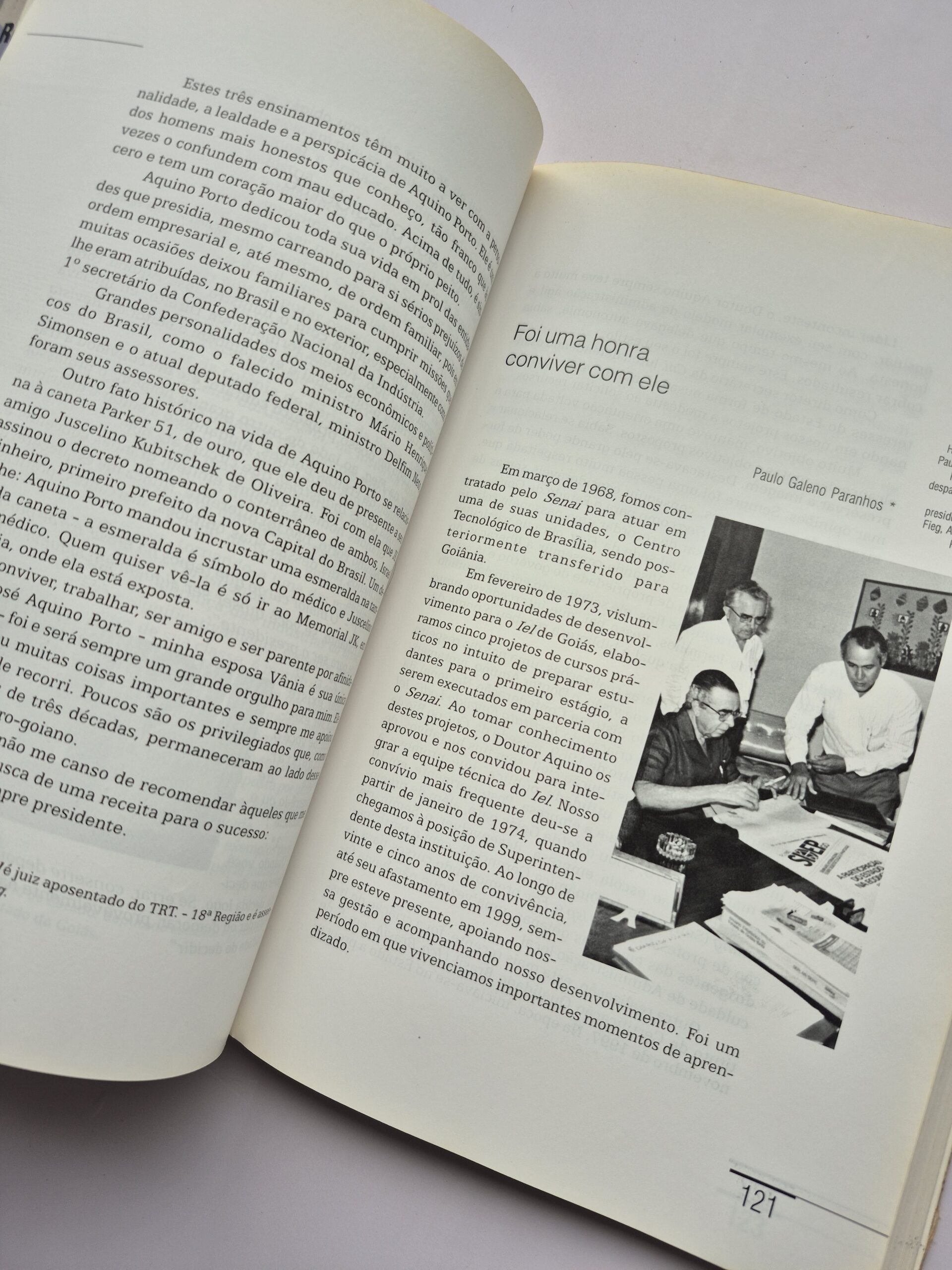 Livro Aquino Porto e a Industrialização em Goiás - Coelho Vaz ⓛ - Imagem 6
