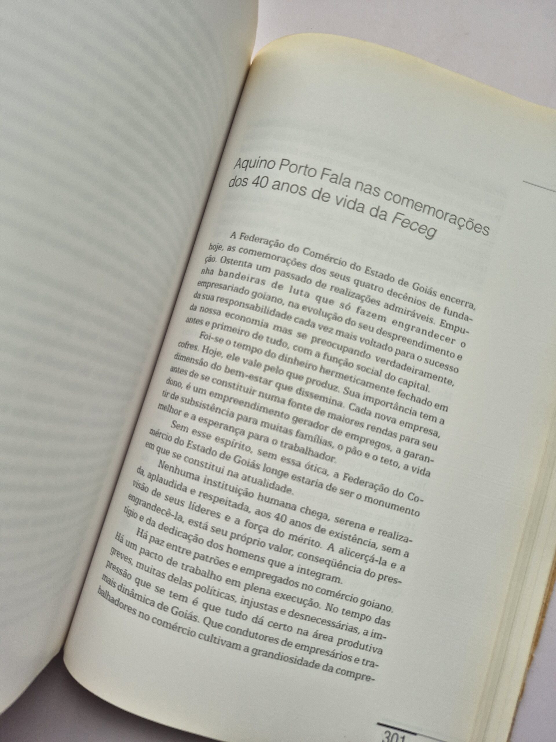 Livro Aquino Porto e a Industrialização em Goiás - Coelho Vaz ⓛ - Imagem 7