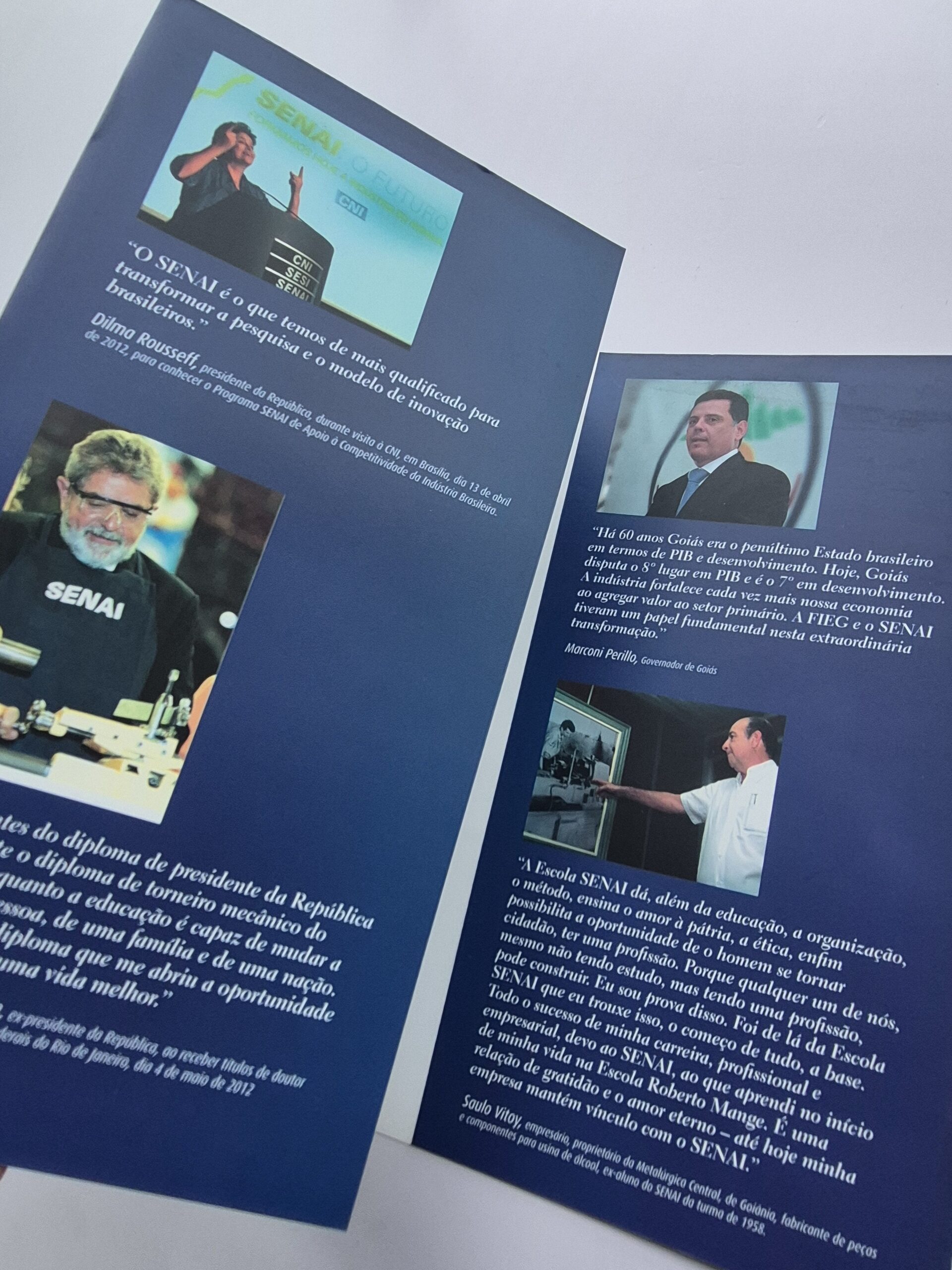 Livro SENAI Goiás 60 anos: Da Carpintaria à Automação Industrial – Deire Assis e Dehovan Lima 1ª Edição ⓛ - Imagem 7