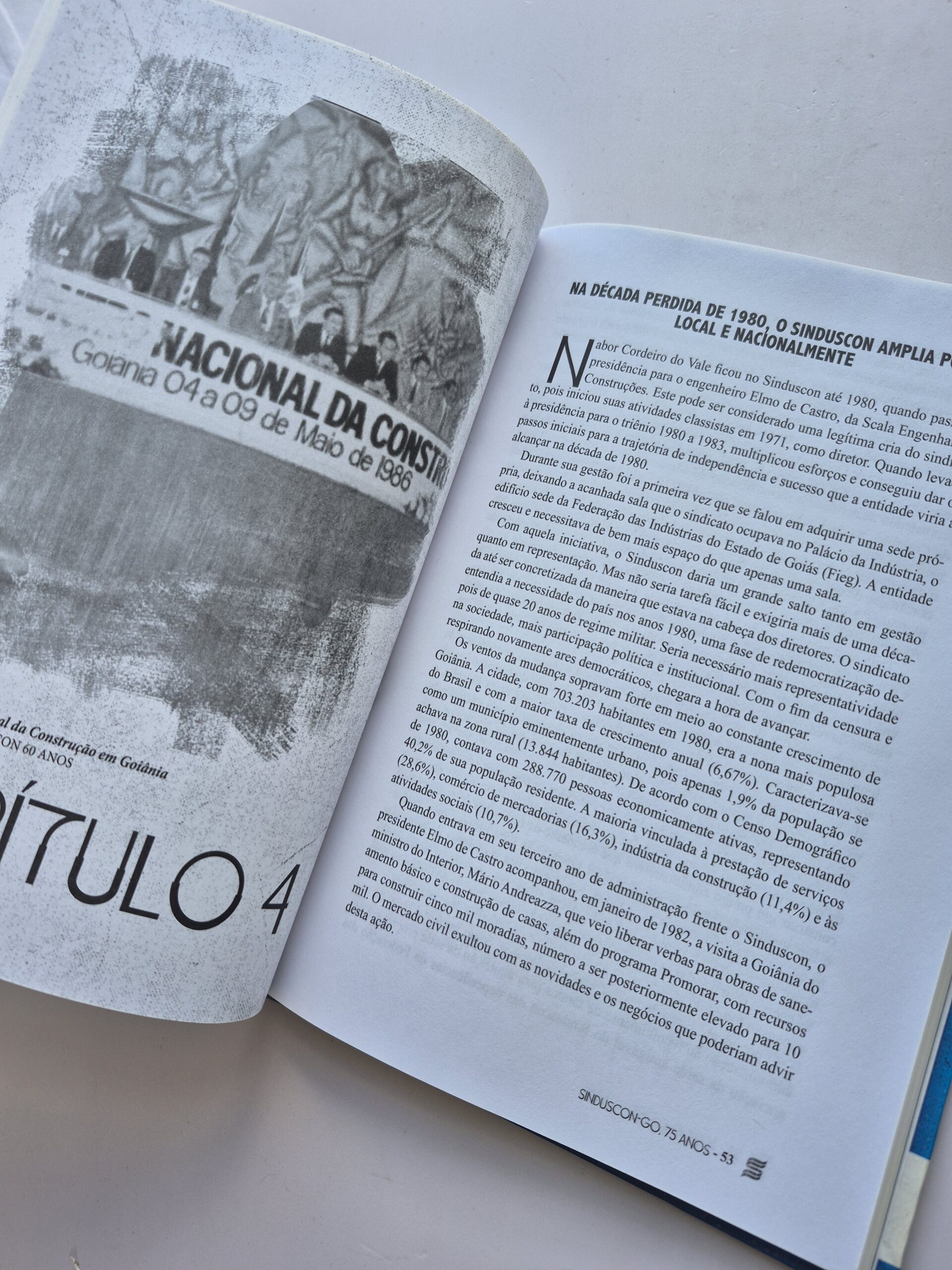 Livro Sinduscon-GO 75 Anos 2023 - Iuri Rincon Godinho 1ª Edição - Imagem 3