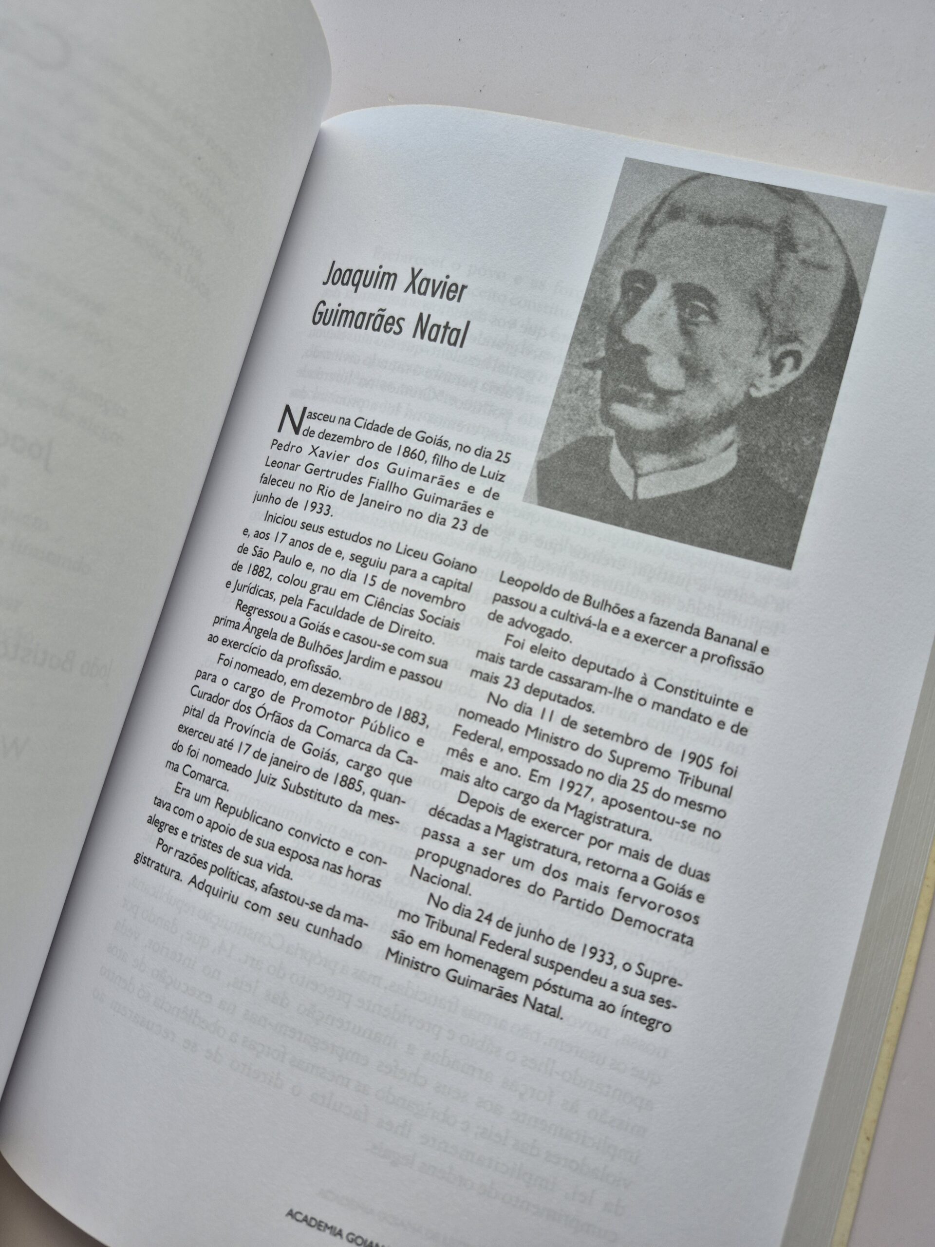 Livro Academia Goiana de Letras: História e Antologia - Coelho Vaz 1ª Edição ⓛ - Imagem 11