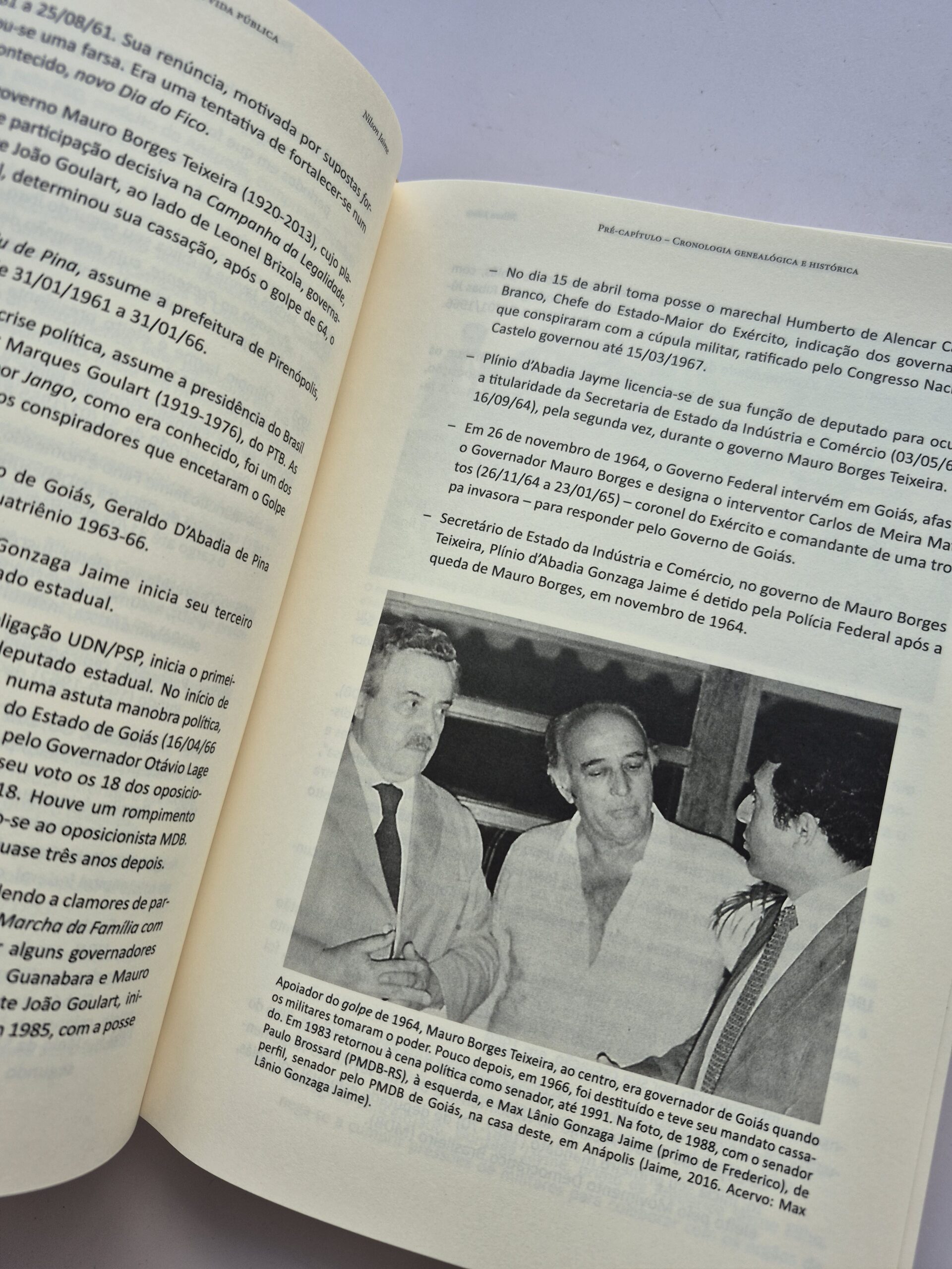 Livro Frederico Jayme Filho 50 Anos de Vida Pública - Nilson Jaime 1ª Edição ⓛ - Imagem 5