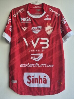 Vila Nova M 2020 V43 Usada em Jogo Home Nº 8 Original - Autografada
