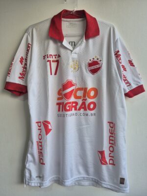Vila Nova G 2013 Finta Usada em Jogo Away 70 Anos Nº 17 Original