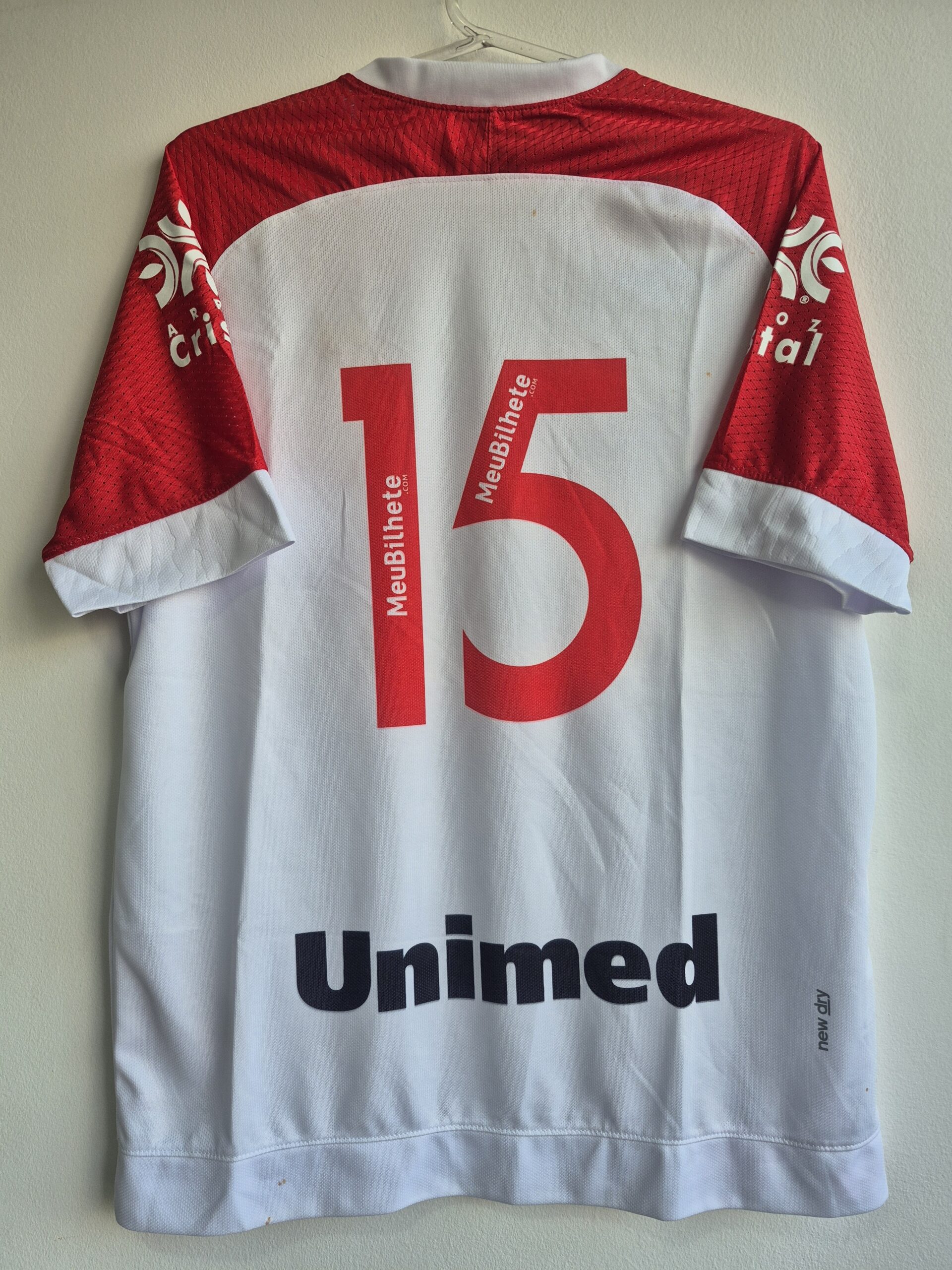 Vila Nova M 2019 Numer Usada em Jogo Away Nº 15 Original - Imagem 2
