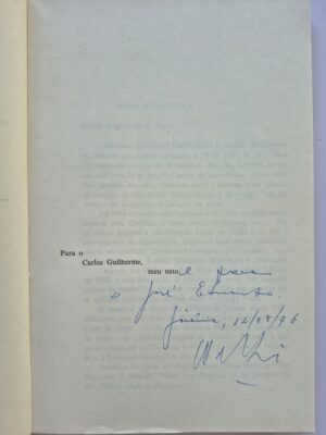 Alternative view of Livro Força da Terra - Bariani Ortêncio 1ª Edição (Autografado) ⓛ