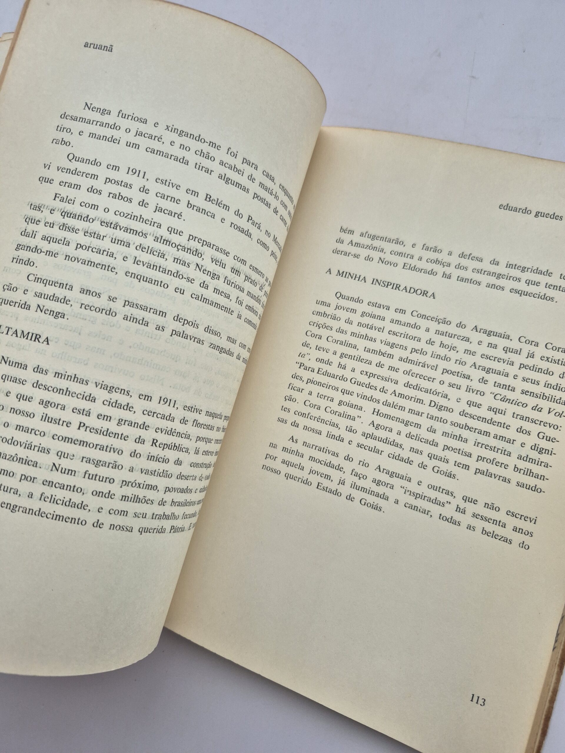 Livro Aruanã - Eduardo Guedes de Amorim 1ª edição ⓛ - Imagem 4