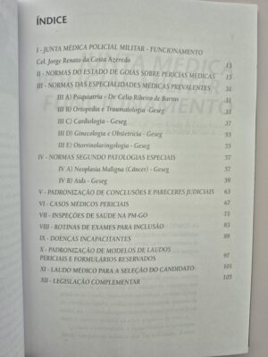 Alternative view of Livro Perícias Médicas Militares - Waldemar Naves do Amaral 1ª Edição