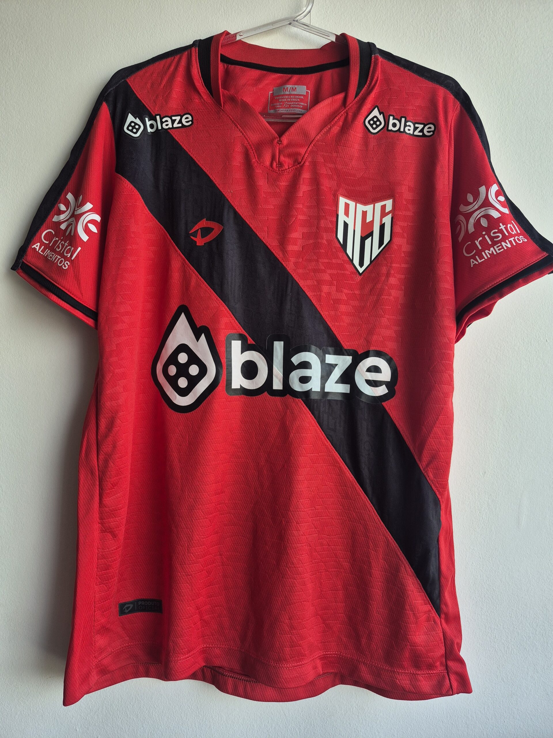 Atlético Goianiense M 2026 Dragão Usada em Jogo Nº 18 Home Brasileirão 2026 Original