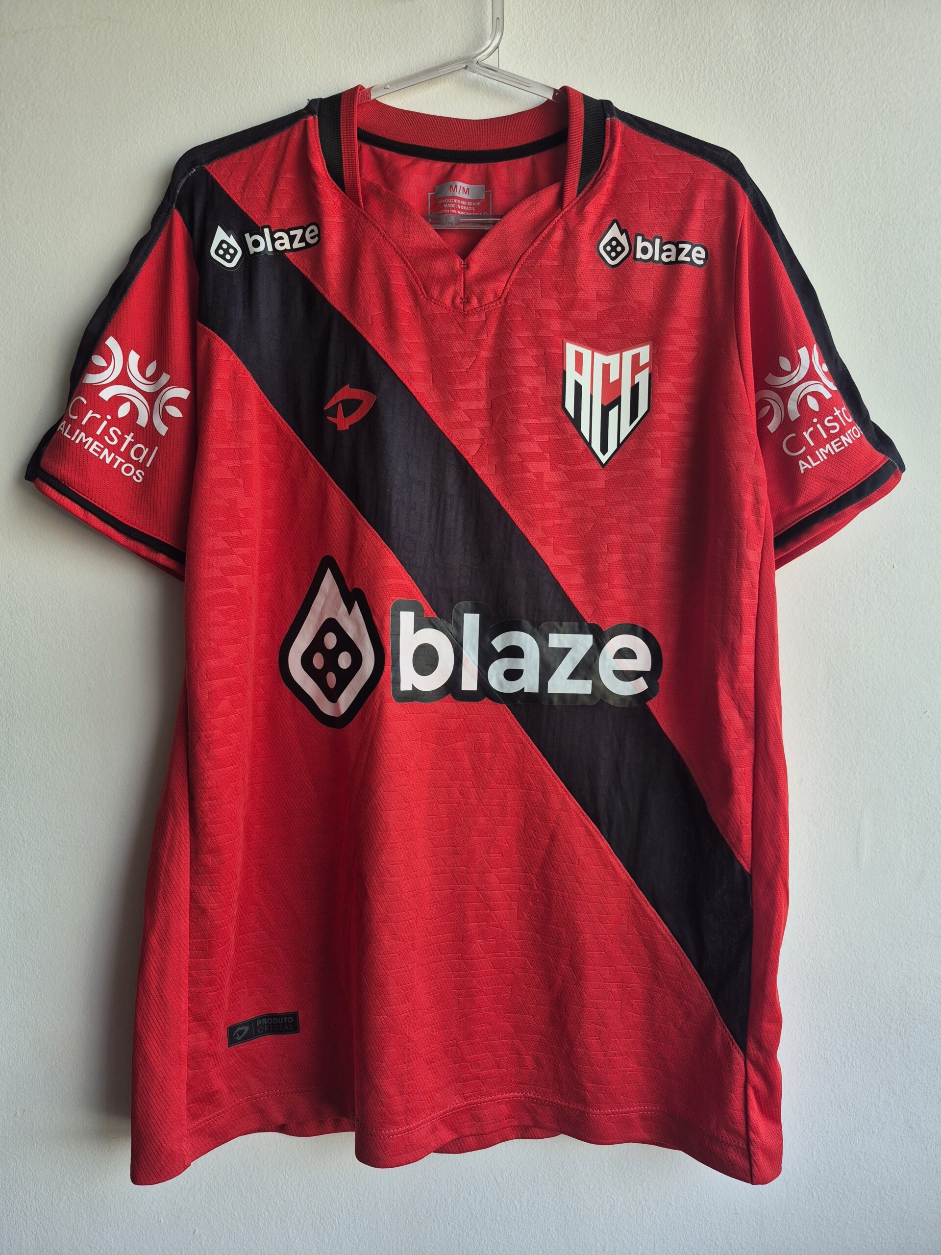 Atlético Goianiense M 2026 Dragão Usada em Jogo Nº 16 Home Brasileirão 2026 Original