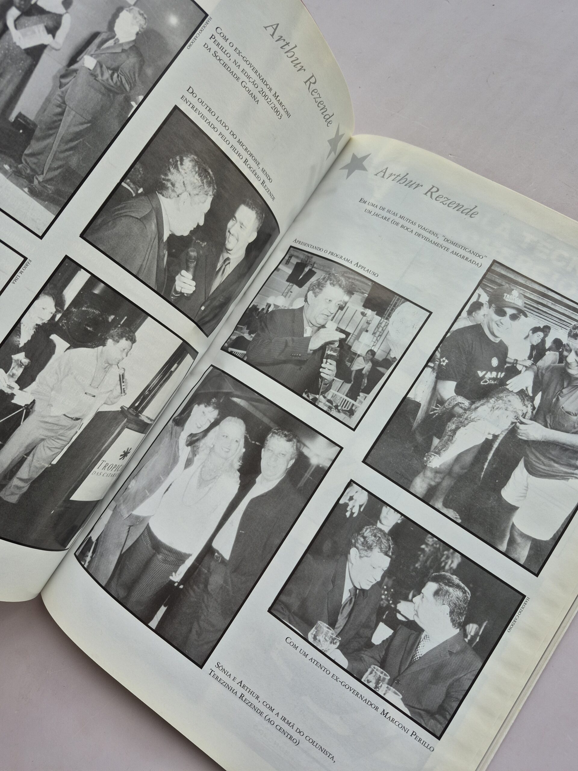 Livro Colunistas Sociais Goianos – Iúri Rincon Godinho - Volume 1- 2006 - Imagem 3