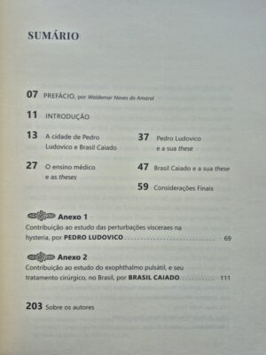 Alternative view of Livro As Theses De Pedro Ludovico e Brasil Caiado: Uma Contribuição À História Da Medicina - Rildo Souza, Jales Mendonça 1ª edição ⓛ