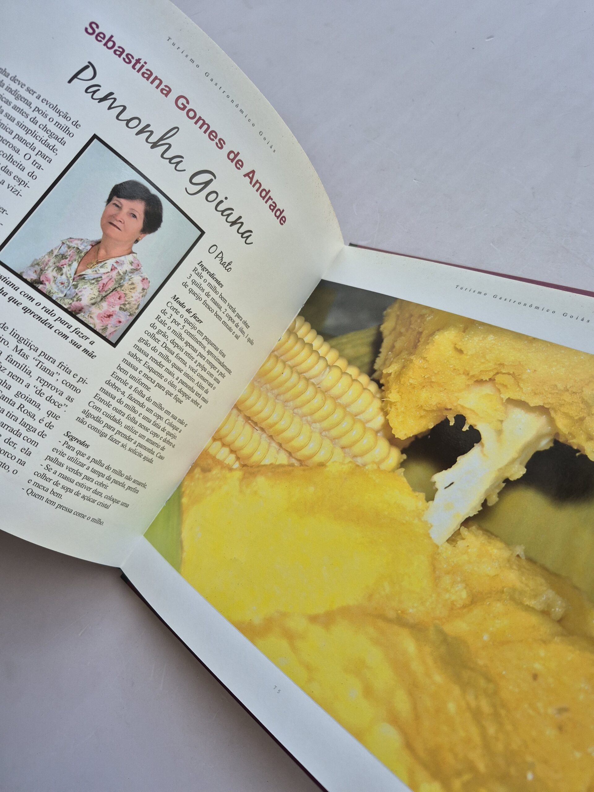 Livro Turismo Gastronômico Goiás 2007 - José Guilherme Schwam 1ª edição ⓛ - Imagem 3