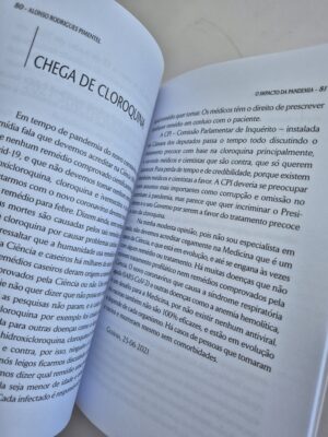 Alternative view of Livro O Impacto da Pandemia - Afonso Rodrigues Pimentel 1ª edição