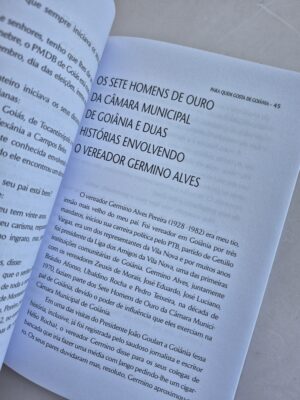 Alternative view of Livro Para Quem Gosta de Goiânia - Giovani Ribeiro Alves 1ª edição