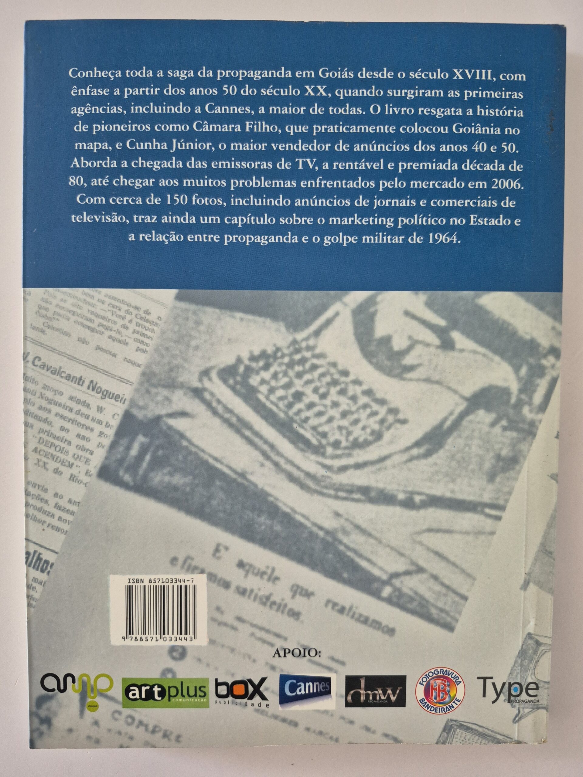 Livro A História da Propaganda em Goiás - Iúri Rincon Godinho 3ª edição - Imagem 6