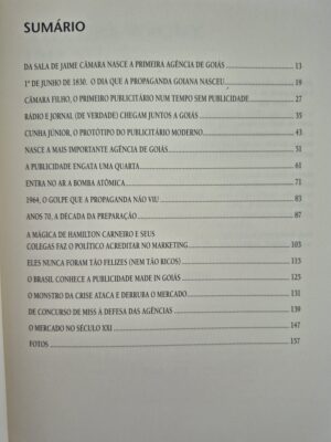 Alternative view of Livro A História da Propaganda em Goiás - Iúri Rincon Godinho 3ª edição