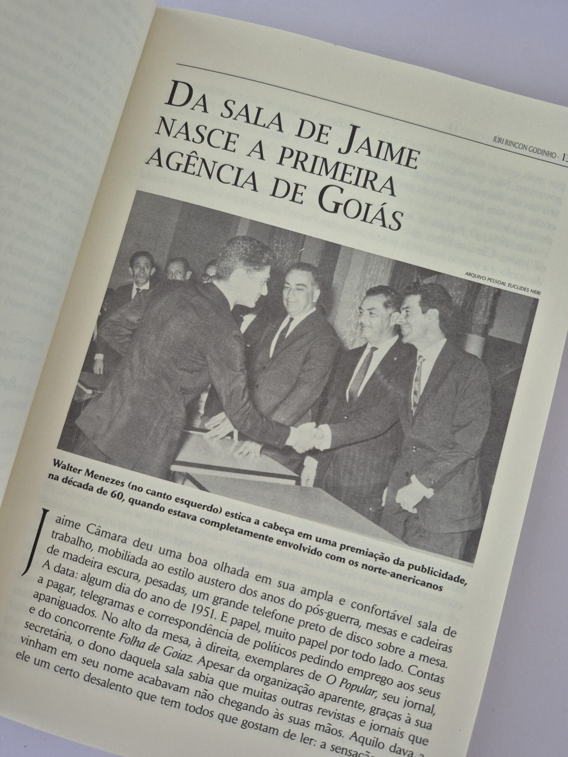 Livro A História da Propaganda em Goiás - Iúri Rincon Godinho 3ª edição - Imagem 5