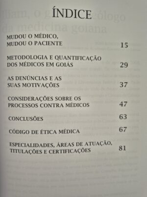Alternative view of Livro Denúncias Contra Médicos Em Goiás - Iliam Cardoso dos Santos 1ª edição