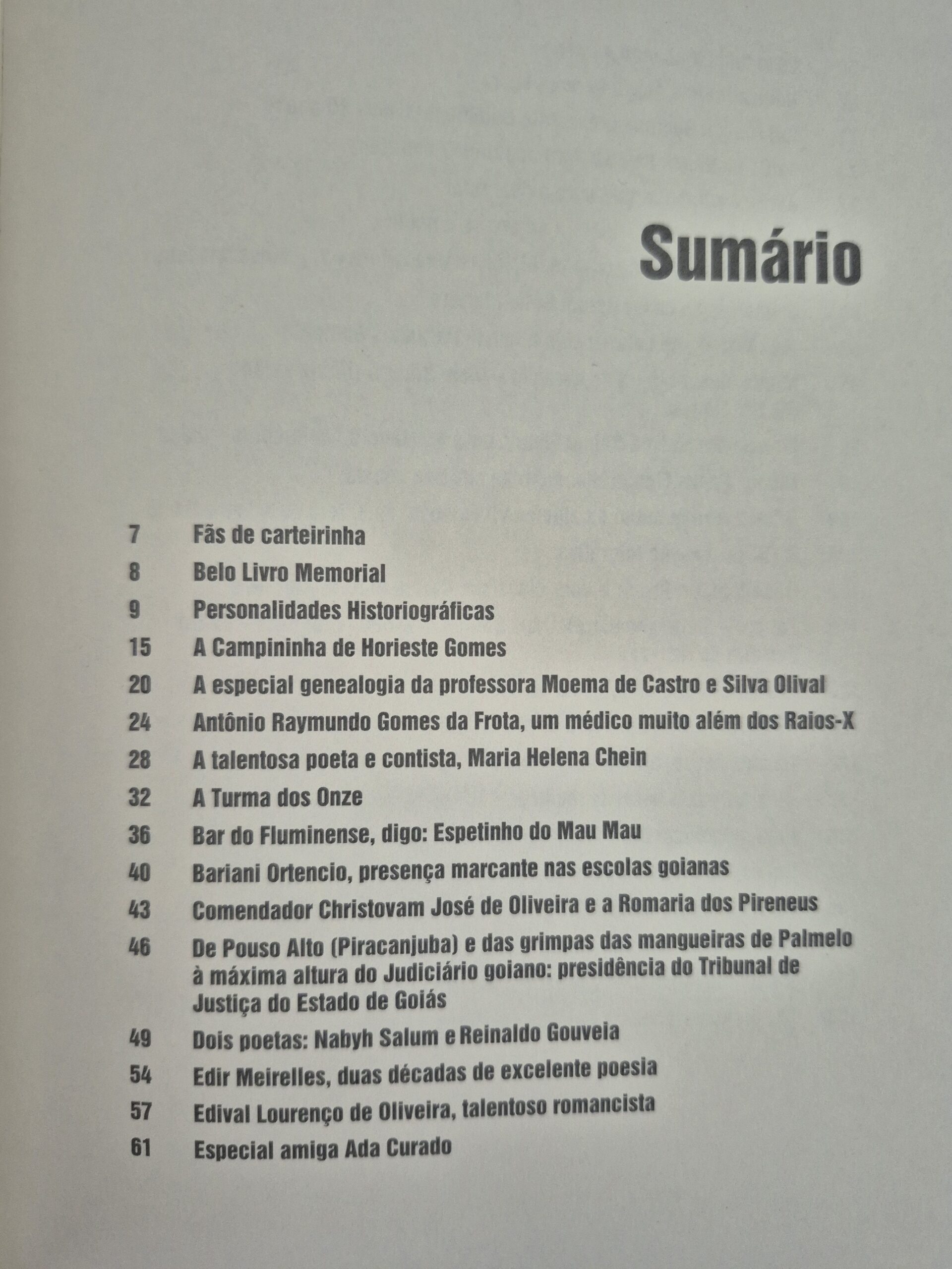Livro Historiografia Goiana - Ubirajara Galli Volume 2 - Imagem 2